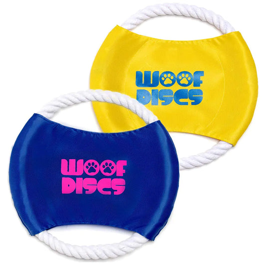 Woof Discs - Rope Edge Flyer Duo