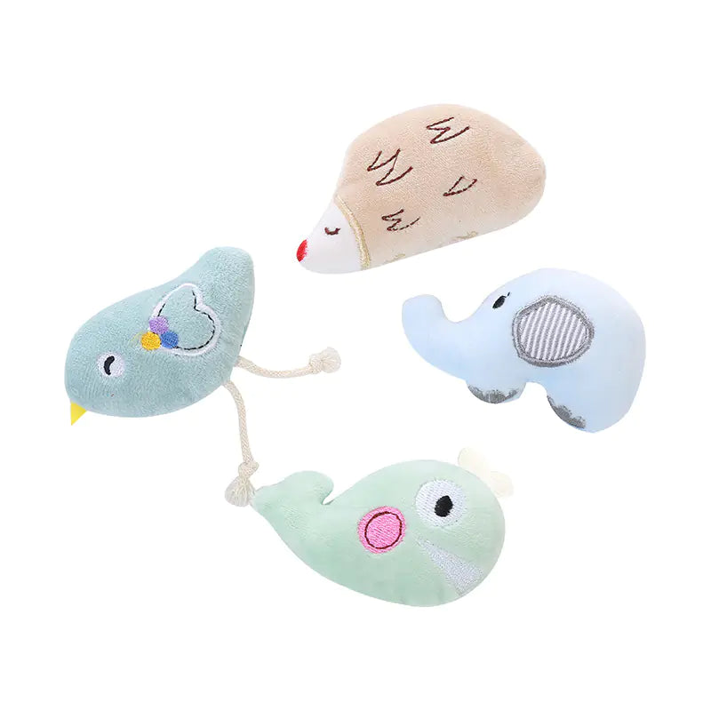 Mini Plush Critter Cat Toys
