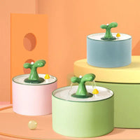 Automatic Ceramic Cat Drinking Fountain